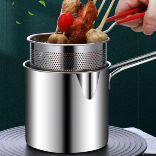 Affordable Kitchen Gadget – Stainless Frying Pot Karachi