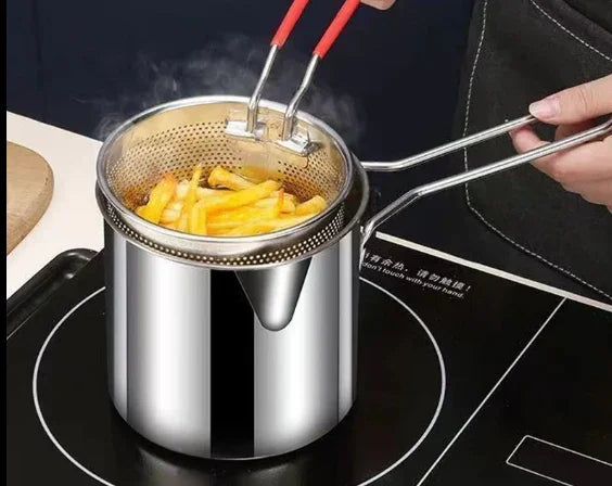 Oil Filter Frying Pot – Gadget Bazar Online Pakistan