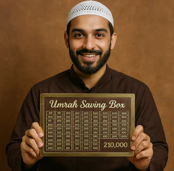 Umrah Money Bank for Saving 210,000 PKR – cash on delivery