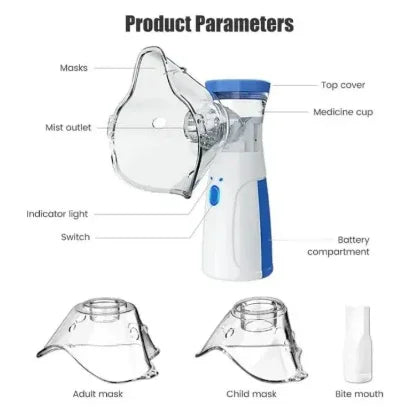 Best quality handheld nebulizer for kids and adults durable and easy to use Pakistan