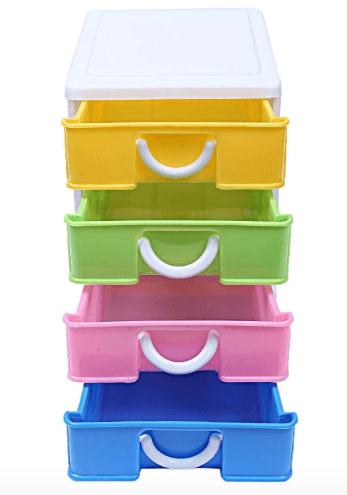 Space-saving mini drawer storage for stationery Pakistan