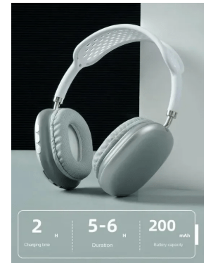 Foldable P9 Over-Ear Headphones with Hi-Fi Stereo Sound