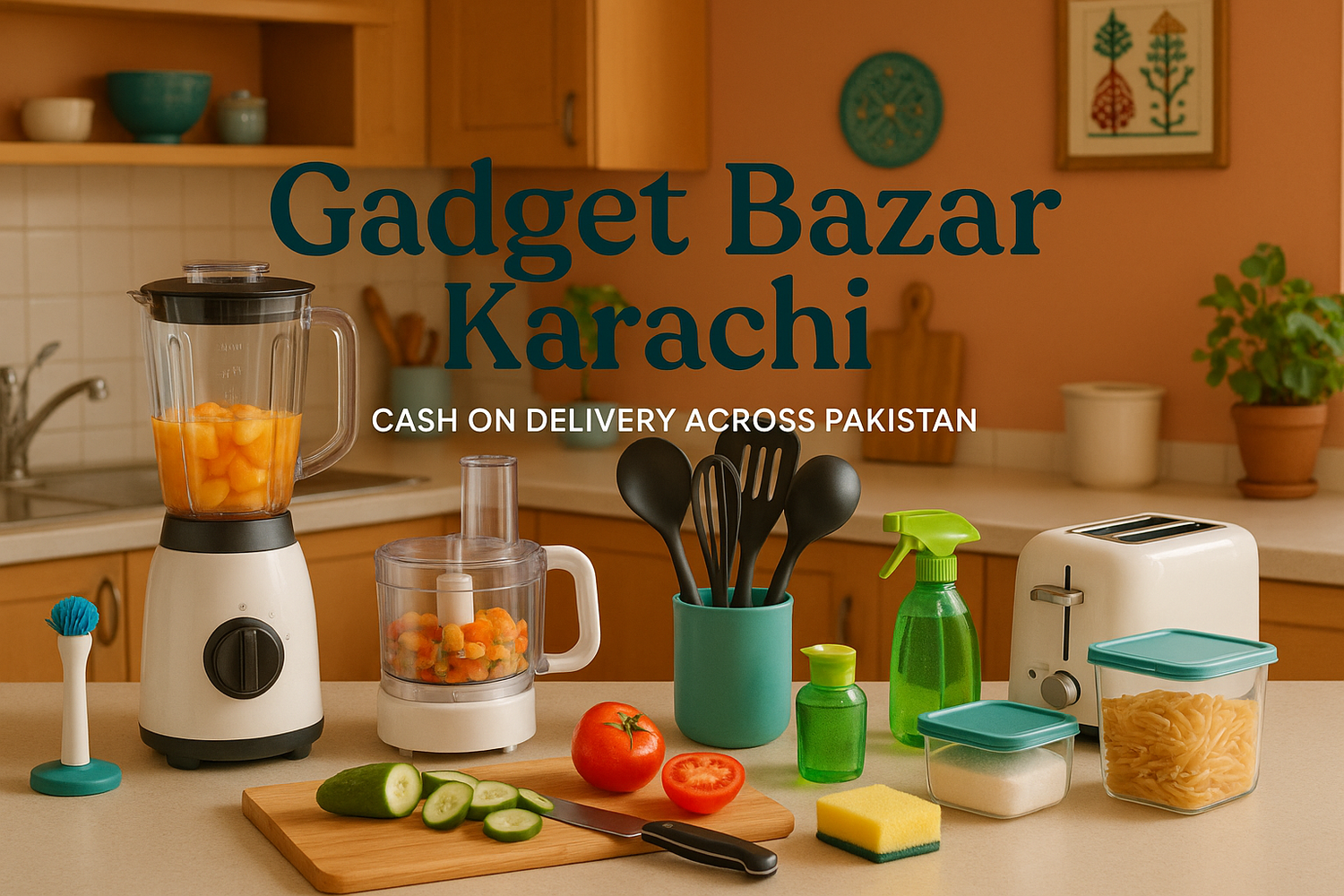 kitchen gadgets and daily use products in Pakistan