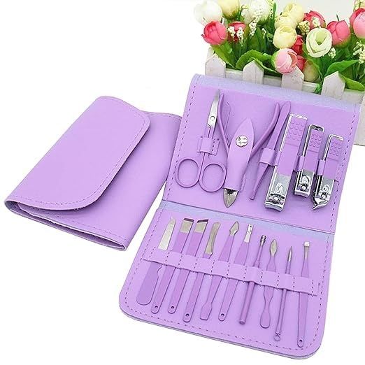 Salon-Style Nails at Home – Premium 16 PCS Manicure & Pedicure Kit