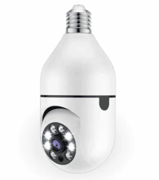 Smart Bulb Camera with Motion Tracking – Cash on delivery