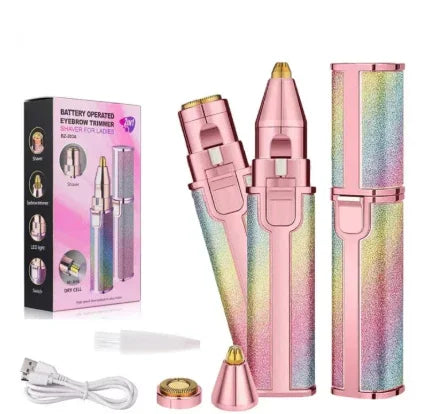 Flawless 2-in-1 Eyebrow Trimmer – Women’s Gadget Karachi