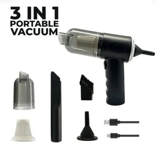 Portable Wireless Vacuum Cleaner 3-in-1 Gadget Bazar Karachi
