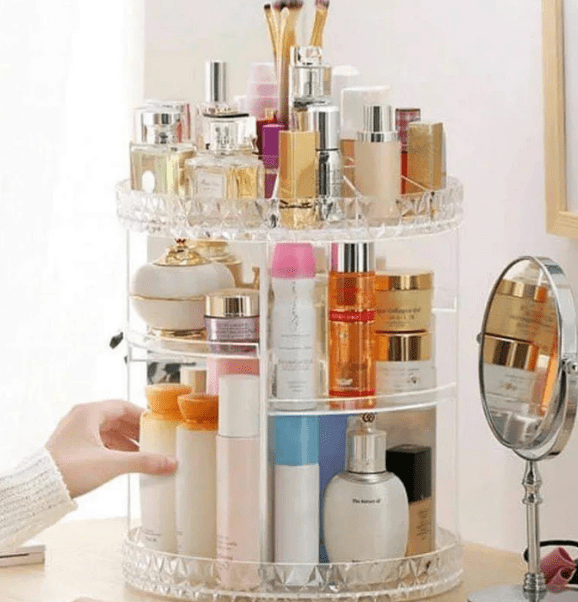 Vanity storage box with adjustable layers and COD in Pakistan