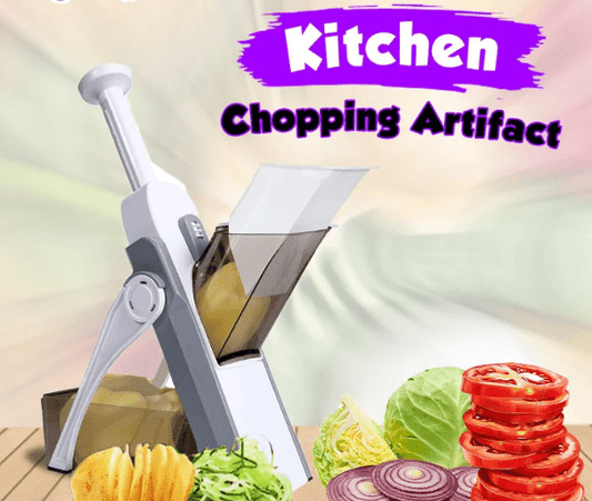Kitchen chopping artifact vegetable slicer and food chopper